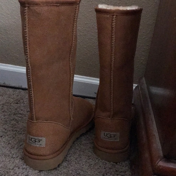 UGG Shoes - Tall tan uggs